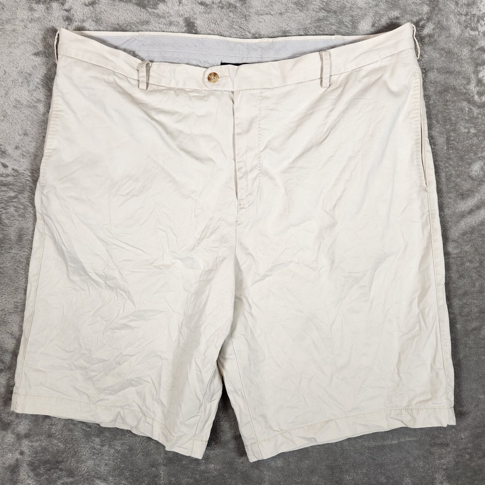 Kirkland Signature Shorts Men's 40X10 Beige Lounge Golf Performance Hybrid Chino